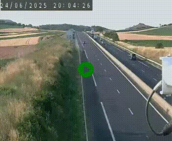 Caméra autoroute A75 à hauteur de Le Crest, en direction de Montpellier