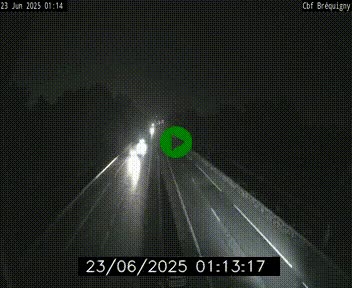 Webcam sur le périphérique de Rennes (N136) à hauteur du quartier Bréquigny, au sud de la ville