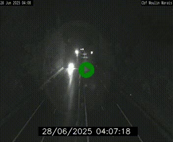Webcam sur le périphérique de Nantes (N844) entre la Porte de Saint-Luce et la Porte d'Anjou, à l'est de la ville