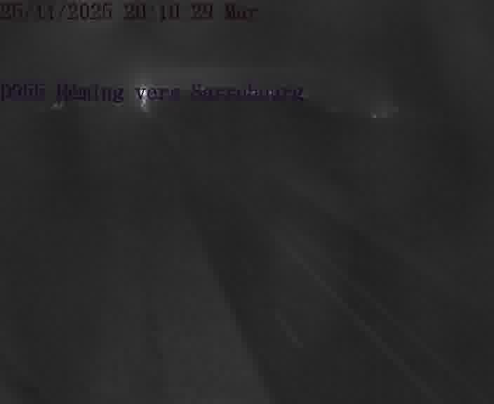 Caméra routière située sur D955 (France) à Heming, orientée vers Sarrebourg, surveillant en continu la circulation locale et régionale.