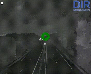 Webcam sur le périphérique de Caen (N814) à l'est de la ville, à Mondeville hauteur de la sortie 2, Presqu'île-Rives de l'Orne, au bout de l'autoroute A13