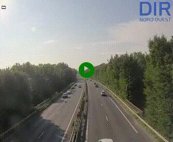 Webcam sur le périphérique de Caen (N814) à l'est de la ville, à Mondeville hauteur de la sortie 2, Presqu'île-Rives de l'Orne, au bout de l'autoroute A13