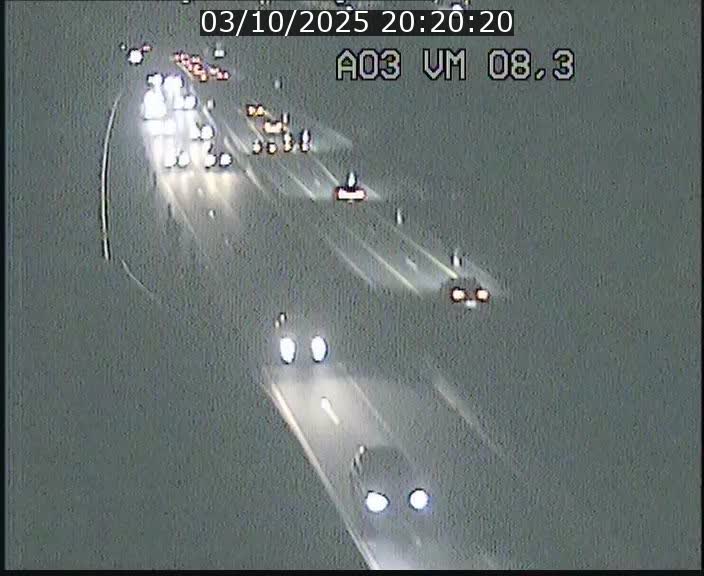 Traffic live webcam Luxembourg Bettembourg - A3 - BK 8.3 - direction France