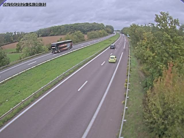 Caméra autoroute France - A31, Fey direction Metz