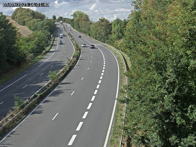 Caméra autoroute France - A33, Rosières direction Lunéville