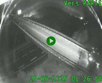 Clone of Caméra routière sur l'autoroute A20 au nord de Limoges, à la jonction avec la N520. Vue orientée vers Paris