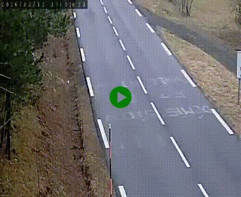 Caméra routière France - N102, au niveau du col de Montmirat à Saint-Etienne-du-Valdonnez à 1039 mètres d'altitude