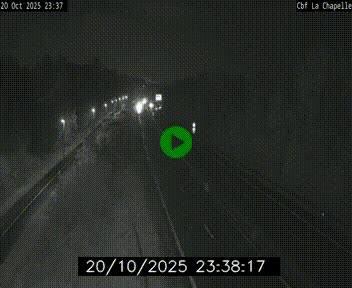 Webcam sur le périphérique de Nantes (N844) à hauteur de Porte de la Chapelle, au nord de la ville