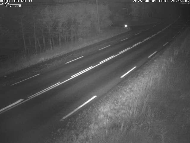 Webcam à 424 mètres d'altitude dans la Tranchée de Docelles dans les Vosges, à proximité d'Epinal sur la route de Gerardmer (D11)