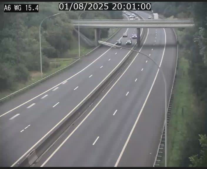 Traffic live webcam Luxembourg Capellen - A6 - BK 15.4 - direction Luxembourg/France/Allemagne