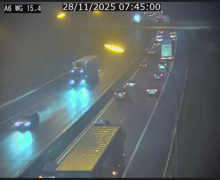 Traffic live webcam Luxembourg Capellen - A6 - BK 15.4 - direction Luxembourg/France/Allemagne