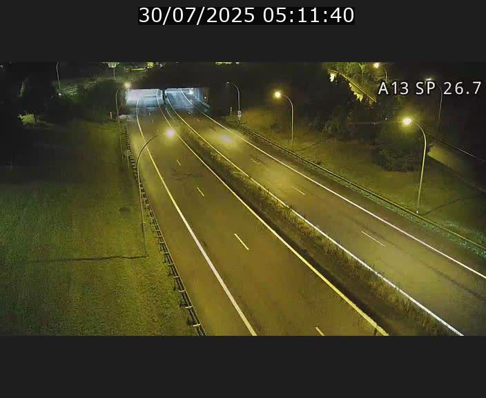 Traffic live webcam Luxembourg Frisange - A13 direction Luxembourg-ville - BK 26.7