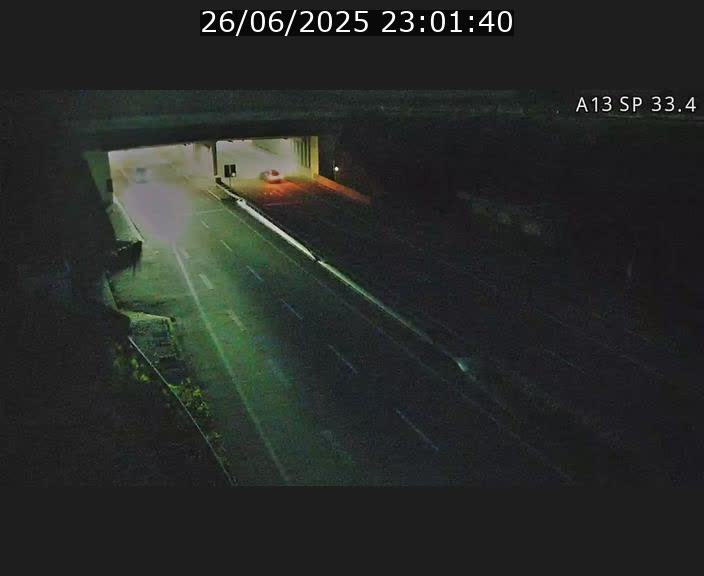 Webcam trafic sur A13 à hauteur d'Altwies en direction de Mondorf-les-bains et en provenance de l'Allemagne