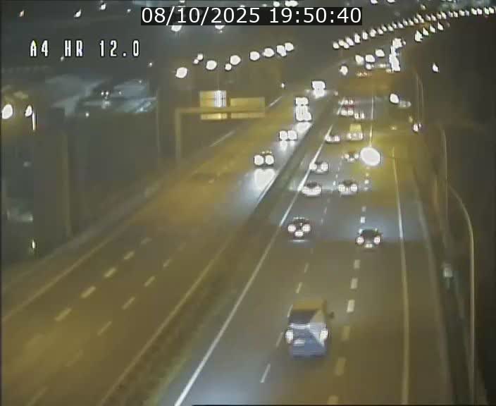 Traffic live webcam Luxembourg Jonction Foetz - A4 - BK 12.0 - direction Esch sur Alzette