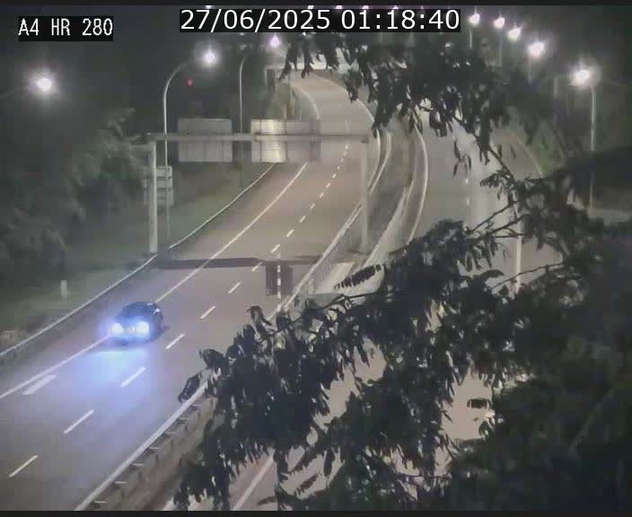 Webcam traffic A4 Luxembourg - BK 0.2 - P+R Bouillon (direction Luxembourg)