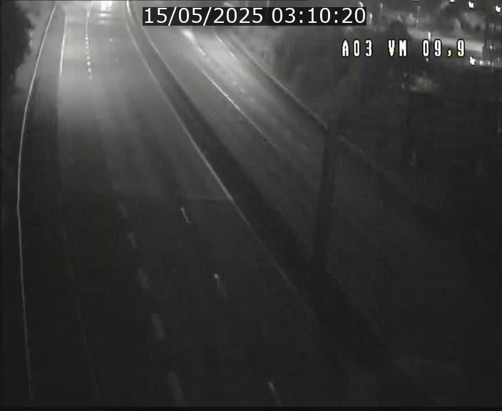Webcam Autoroute à la Croix de Bettembourg - A3 - BK 9.9 - direction France