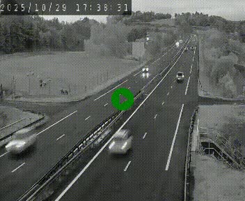 Caméra autoroutière France - A75, Coren, en direction de Montpellier