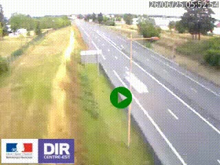 Webcam à Mably, à proximité de Roanne en direction de Moulins sur la N7