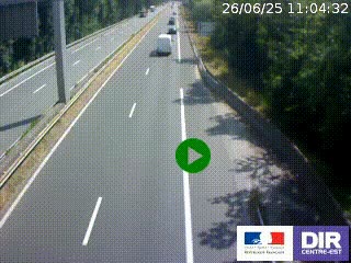 Webcam sur la nationale N90 à Gilly-sur-Isère, en direction et à proximité d'Albertville