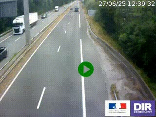 Webcam sur la nationale N90 à Gilly-sur-Isère, en direction et à proximité d'Albertville