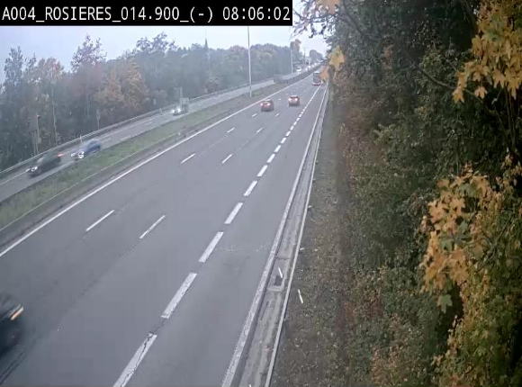 Webcam traffic E411(A4) - BK 14.4 - Rosières