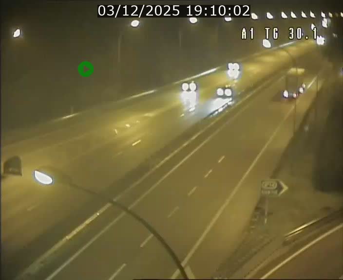 Traffic live webcam Luxembourg Grevenmacher - A1 direction Luxembourg - BK 30.1