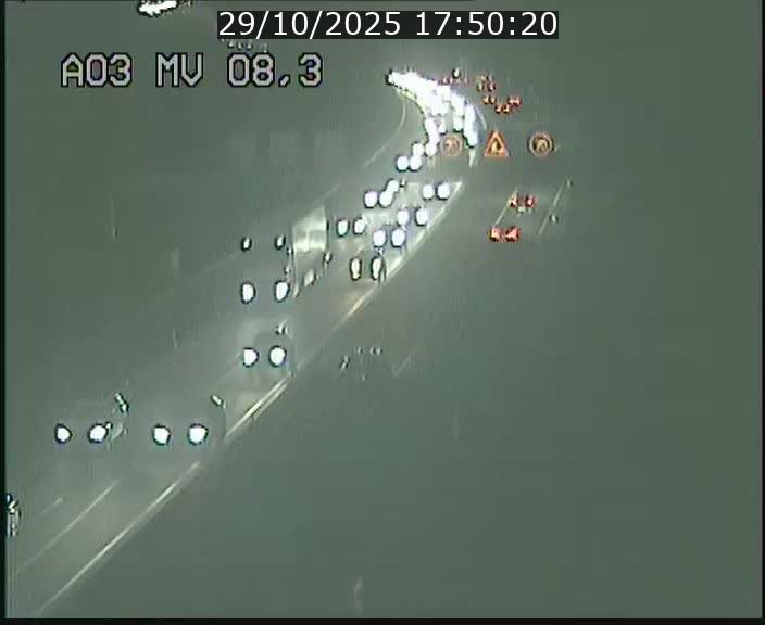 Webcam Autoroute après la Croix de Bettembourg en direction de Luxembourg sur l'A3