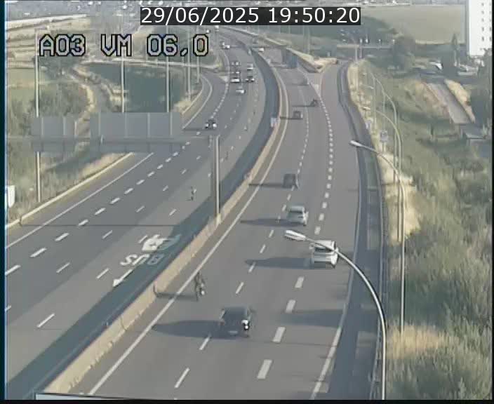 Traffic live webcam Luxembourg Aire de Berchem - A3 - BK 6 - direction France