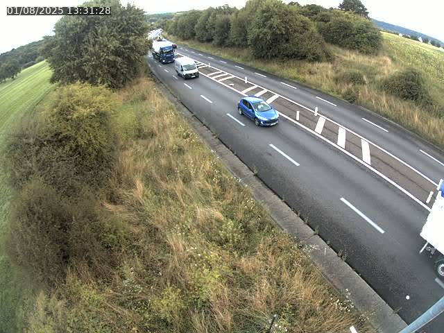 Caméra autoroute France - N52, Mont-saint-Martin vers Luxembourg