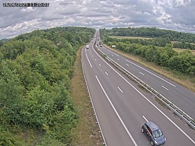 Caméra autoroute France - A33, Saint-Nicolas-de-Port direction Lunéville