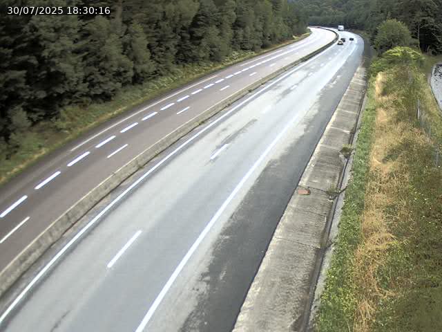 Caméra autoroute France - N57, Côte de la Calotine direction Nancy