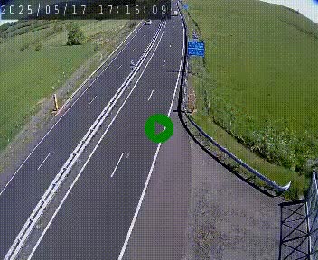 Caméra autoroute A75 à hauteur du col de la Fageole en direction de Clermont-Ferrand