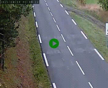 Caméra routière France - N102, au niveau du col de Montmirat à Saint-Etienne-du-Valdonnez à 1039 mètres d'altitude