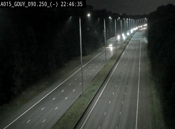 Webcam autoroute Belgique - Gouy-lez-piéton - E42 - BK 90.3