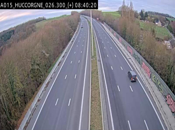 Webcam autoroute Belgique - Viaduc de Huccorgne - E42 