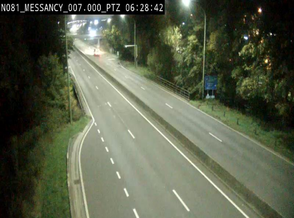 Webcam sur la N81 (E411) à hauteur du Cora Messancy. Vue orientée vers Arlon