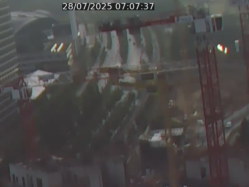 Webcam sur l'avenue John Fitzgerald Kennedy (N51) avec vue orientée vers le Findel
