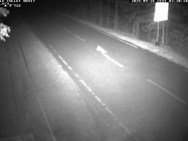 Caméra du Collet sur la route de Colmar (D417)