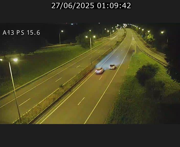 Traffic live webcam Luxembourg Kayl - A13 direction Dudelange - BK 15.6