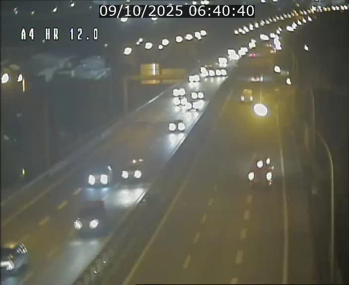 Traffic live webcam Luxembourg Jonction Foetz - A4 - BK 12.0 - direction Esch sur Alzette
