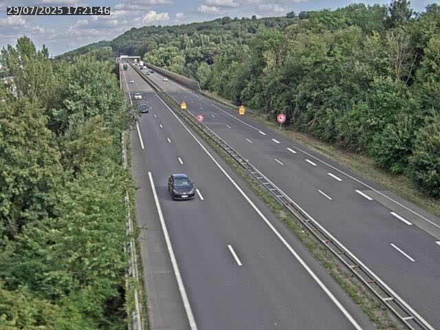 Caméra autoroute France - A30, Hayange direction Metz