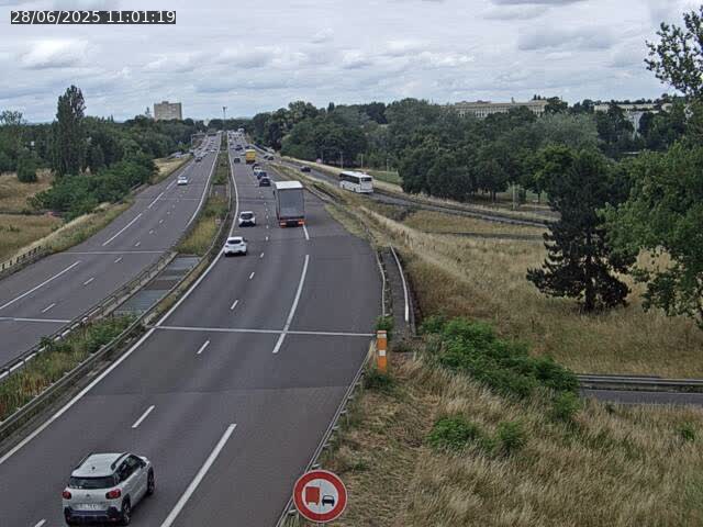 Caméra autoroute France - A31, Metz-centre direction Thionville
