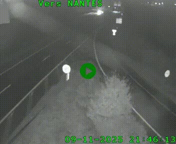 Webcam N147 au nord de Poitiers et à la jonction avec la A10
