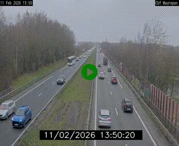 Webcam sur le périphérique de Rennes (N136) à hauteur de Maurepas, au nord de la ville