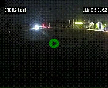 Webcam en périphérie de Chartres sur la N123, à hauteur de Luisant. Vue orientée vers Chartres