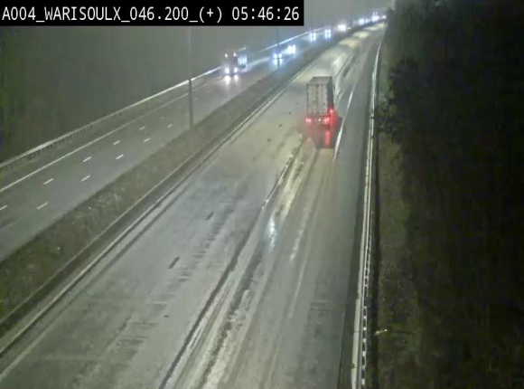 Webcam autoroute Belgique - Warissoulx - E411 - BK 46.2