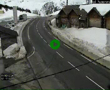Webcam Col du Puymorens sur N320, en direction de Pas de la Casa (Andorre)