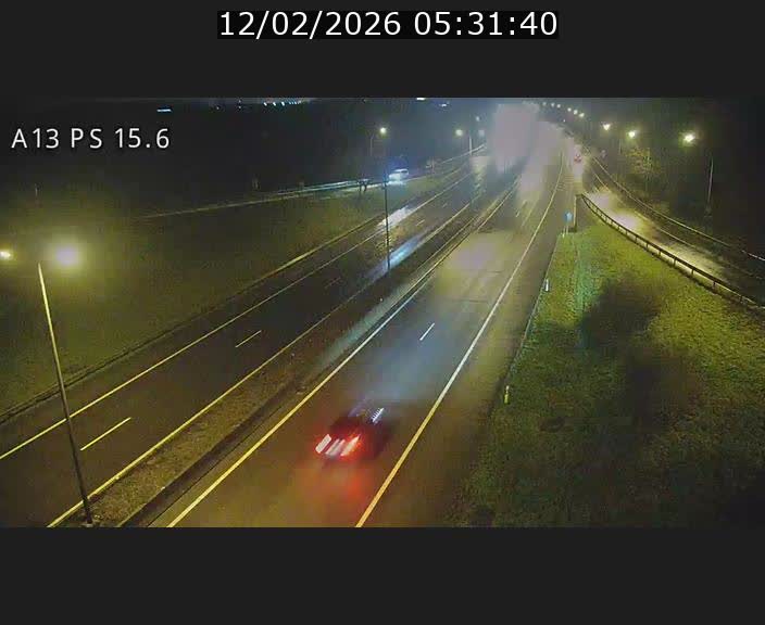 Traffic live webcam Luxembourg Kayl - A13 direction Dudelange - BK 15.6