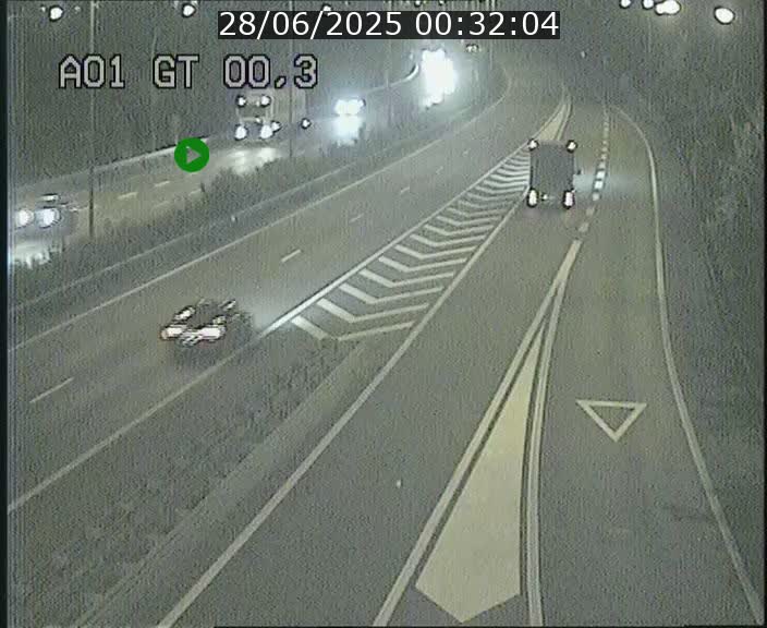 Traffic live webcam Luxembourg Croix de Gasperich - A1 direction Kirchberg - BK 0.3