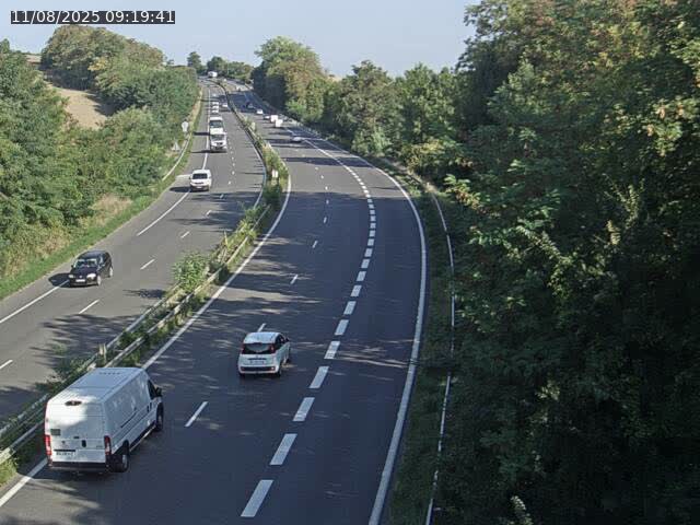 Caméra autoroute France - A33, Rosières direction Lunéville